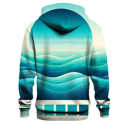 Azure Ocean Gradient Hoodie