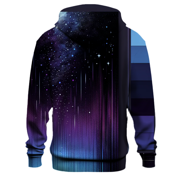 Cosmic Nightfall Glow Hoodie