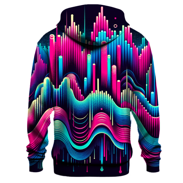 80s Wave Sound Hoodie