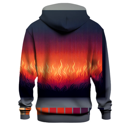 Ember Glow Fusion Hoodie