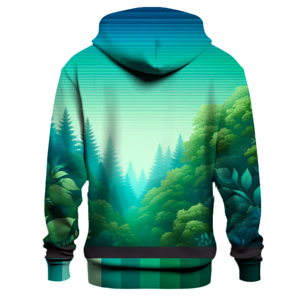 Forest Canopy Gradation Hoodie