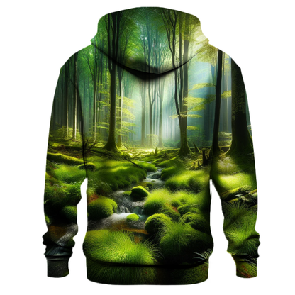 Serene Forest Escape Hoodie