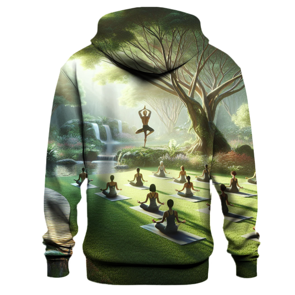 Zen Garden Yoga Hoodie