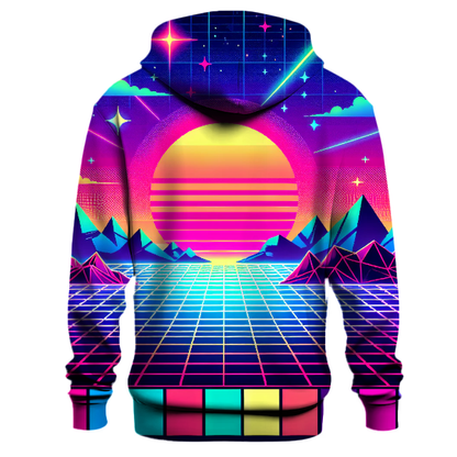 80s Synthwave Dreams Hoodie