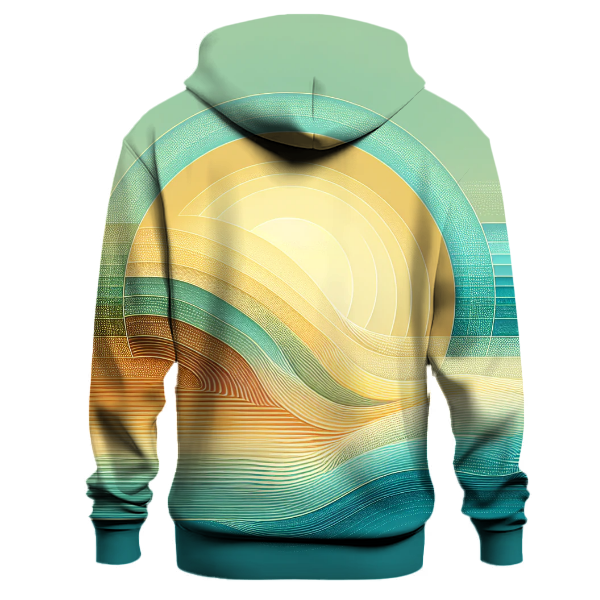 Tropical Sunrise Glow Hoodie