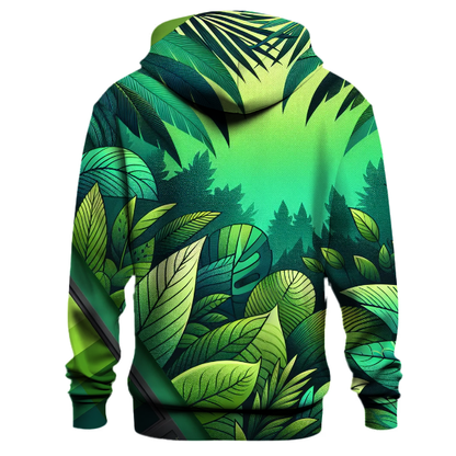 Verdant Jungle Gradient Hoodie