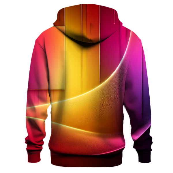 Bright Neon Burst Hoodie