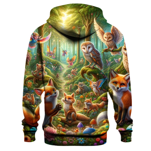 Fantasy Forest Creatures Hoodie