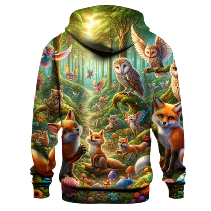 Fantasy Forest Creatures Hoodie