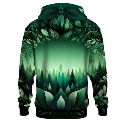 Enchanted Forest Gradient Design Hoodie