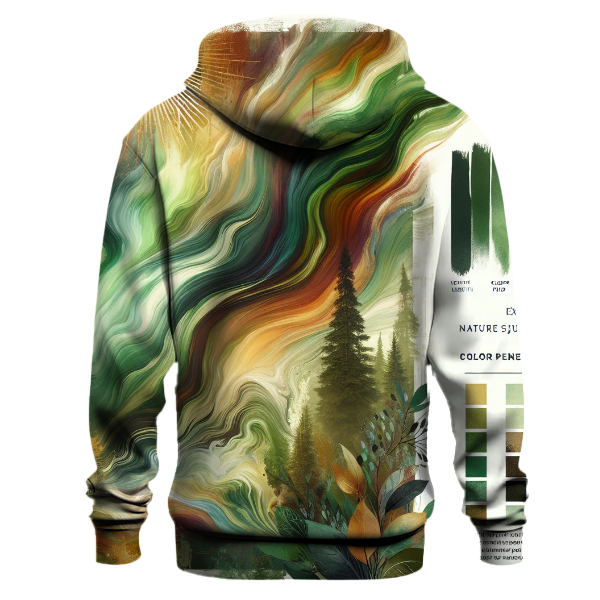 Emerald Forest Awakening Hoodie