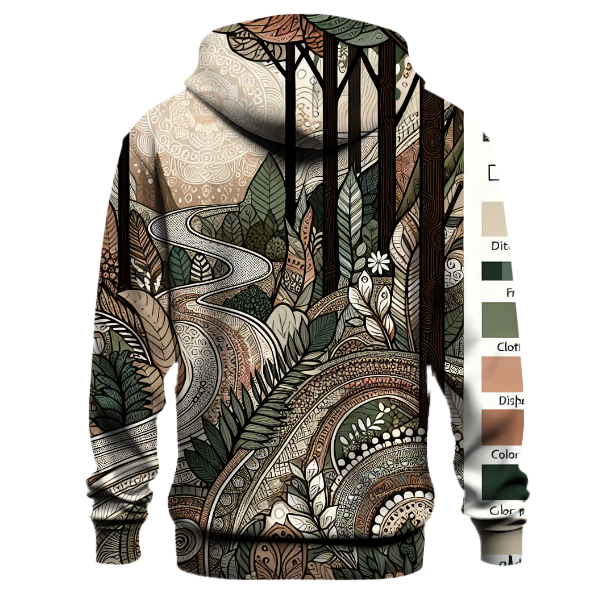 Bohemian Forest Whisper Hoodie