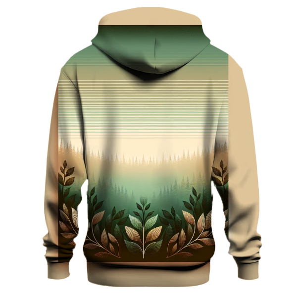 Forest Morning Gradient Hoodie