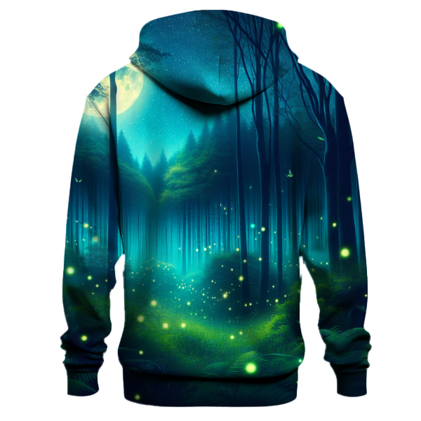 Mystical Night Forest Hoodie