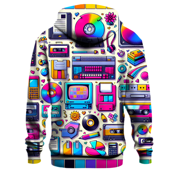 80s Tech Wonderland Hoodie