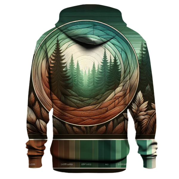 Rustic Forest Flow Hoodie