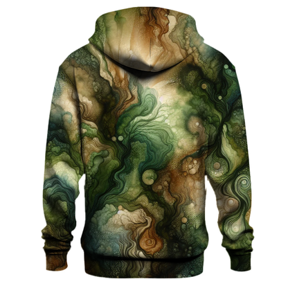 Mystic Forest Greens Hoodie