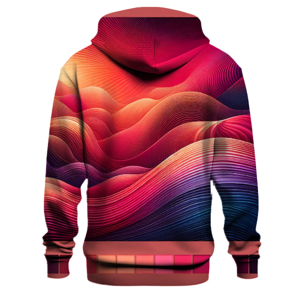 Sunset Silk Gradient Hoodie