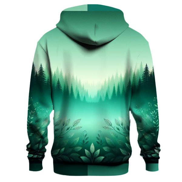 Whimsical Forest Gradient Hoodie