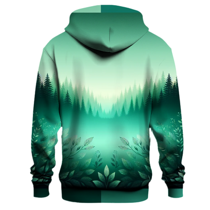 Whimsical Forest Gradient Hoodie