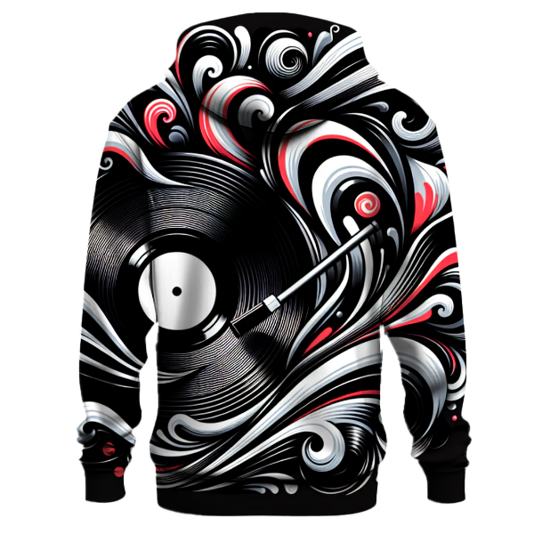 70s Vinyl Groove Hoodie