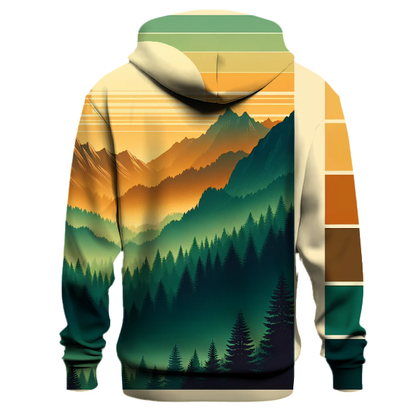 Mountain Sunrise Fade Hoodie