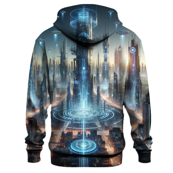 Futuristic City Hoodie