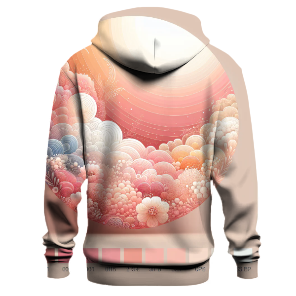 Blossoming Petals Ombre Hoodie