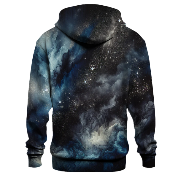 Starry Night Tie-dye Design Hoodie