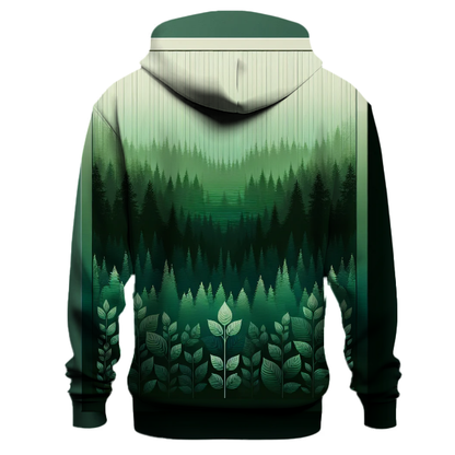 Forest Breeze Gradient Hoodie