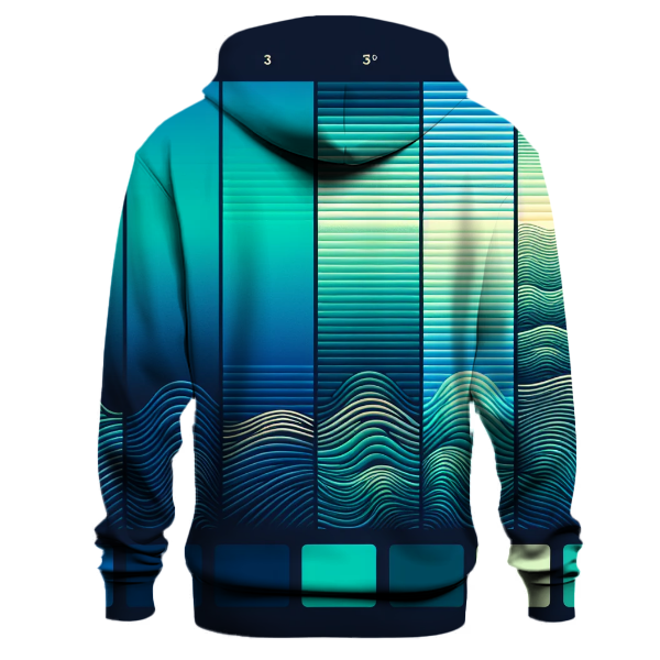 Oceanic Tides Gradient Hoodie