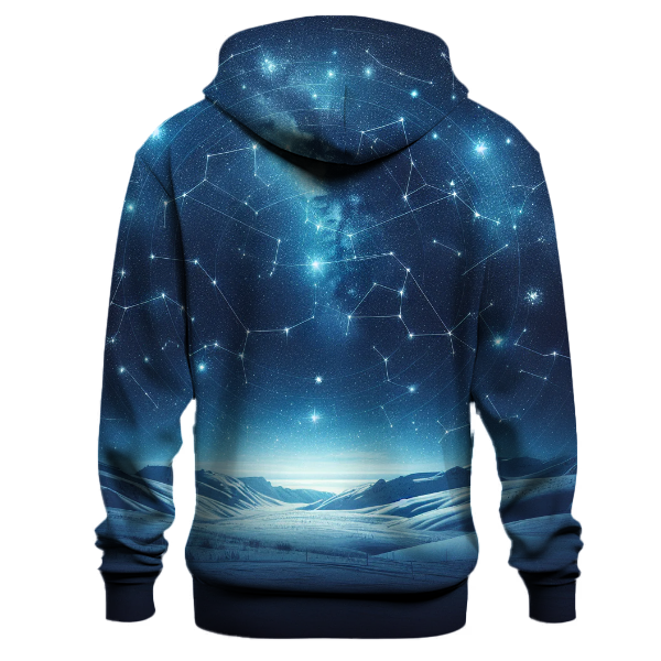 Twinkle Starry Winter Sky Hoodie