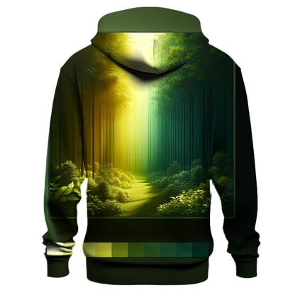 Sunlit Forest Canopy Hoodie