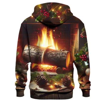 Yule Log Warmth Hoodie