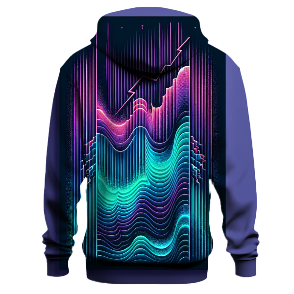 Electric Twilight Dreams Hoodie