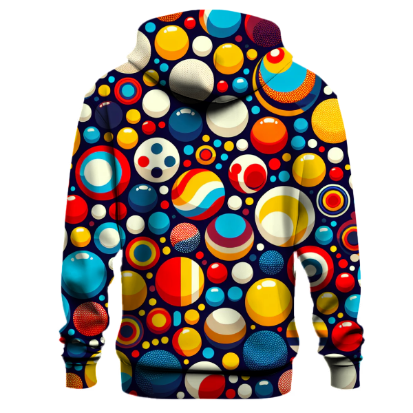 70s Retro Dots Hoodie