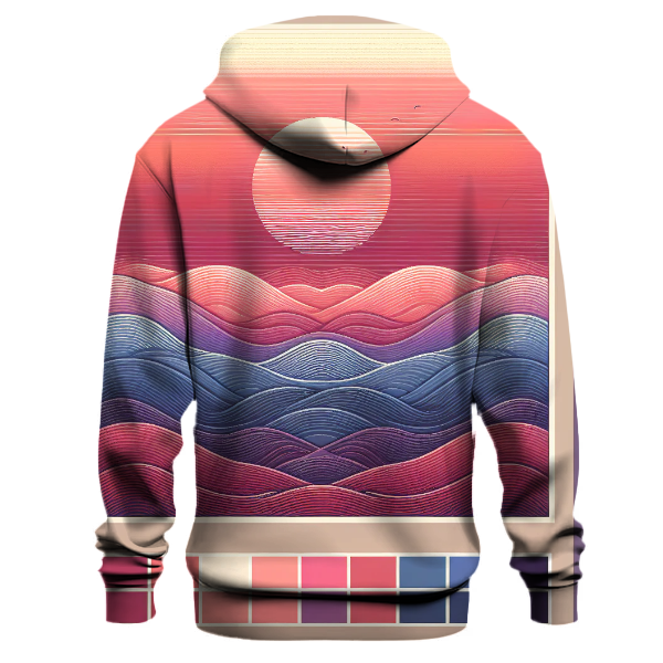 Ocean Sunset Drift Hoodie