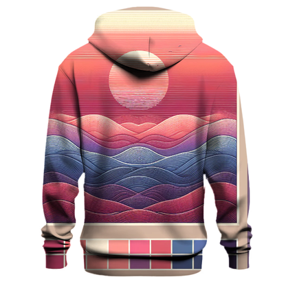 Ocean Sunset Drift Hoodie