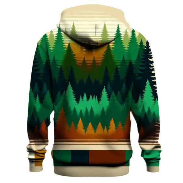 Energetic Forest Gradient Hoodie