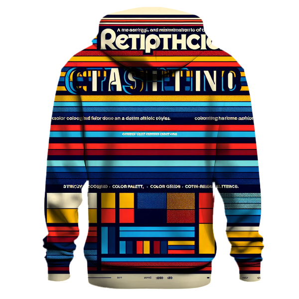 Retro Sport Stripe Hoodie