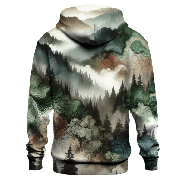 Forest Mist Escape Hoodie