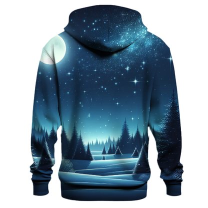 Glistening Starry Night Sky Hoodie