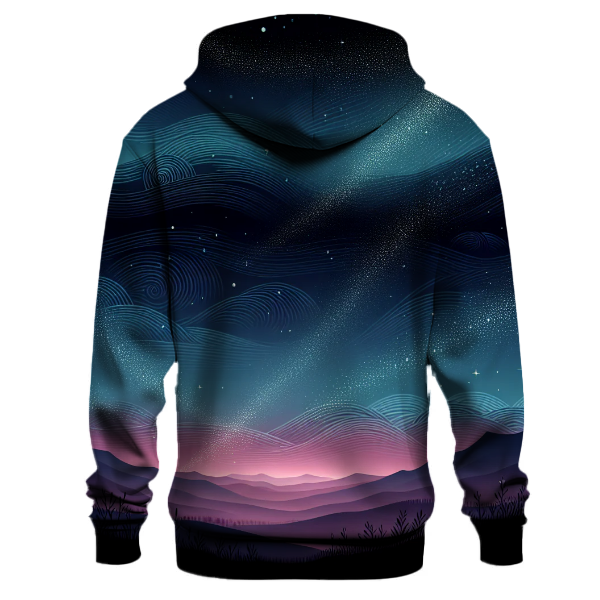 Starry Nightfall Glow Hoodie