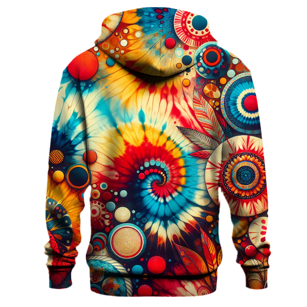 Abstract Expression Tie-Dye Hoodie