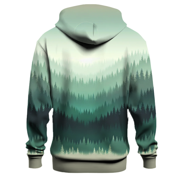 Misty Forest Dreamscape Hoodie