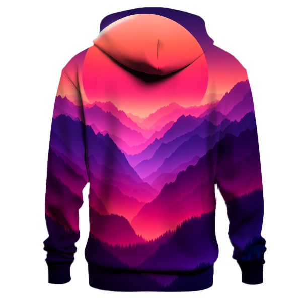 Sunset Over the Mountains Hoodie