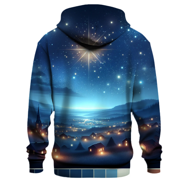 Silent Night Holy Starry Hoodie