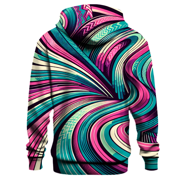 Abstract Boogie Swirl Hoodie