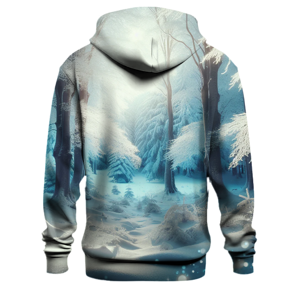 Enchanted Snowy Forest Hoodie