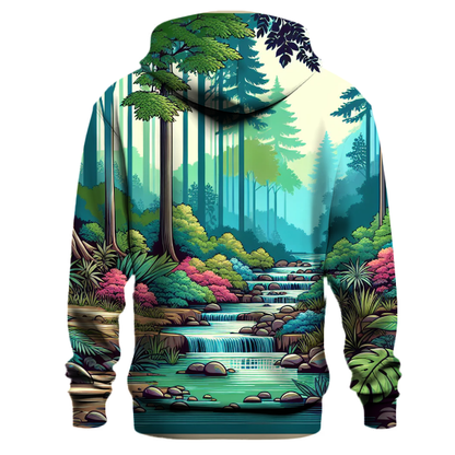 Serene Forest Sanctuary Hoodie